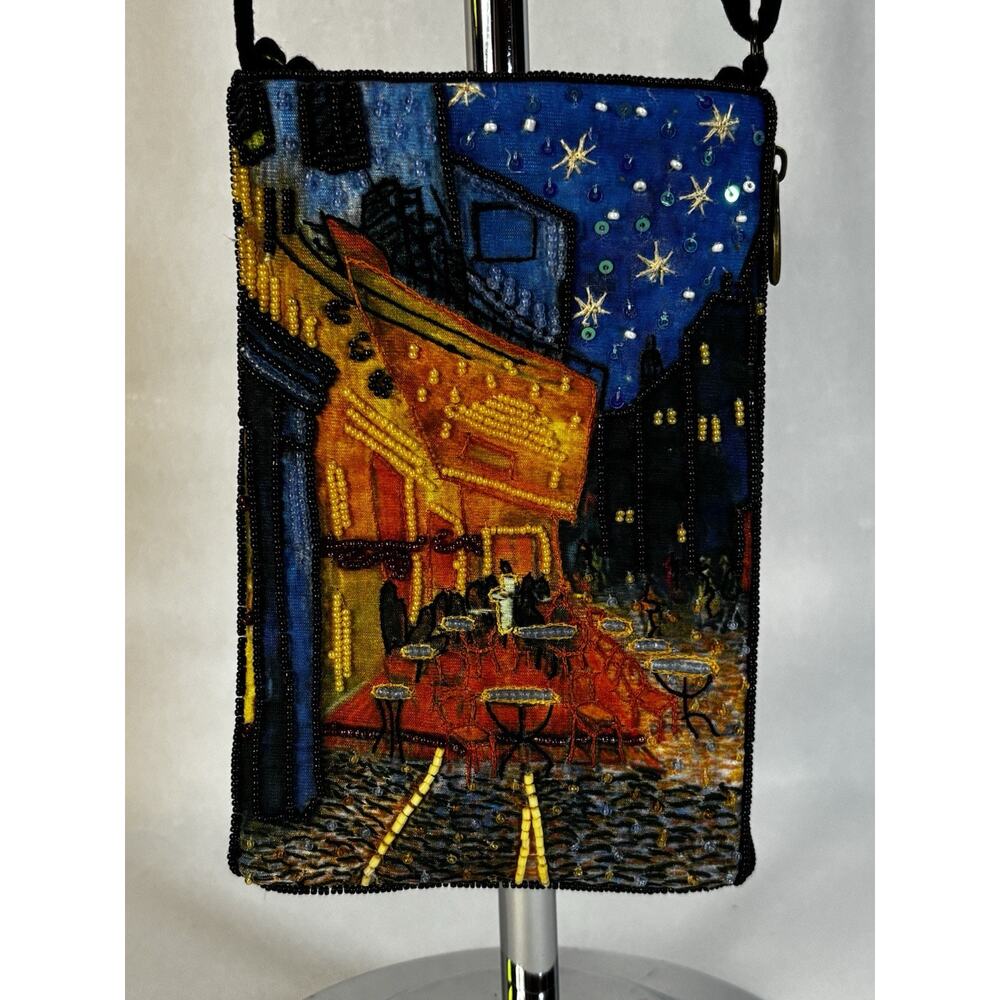 Bamboo Trading SHB966 Club Bag Van Gogh Cafe, 7.5-inch,Women's Bags & Handbags